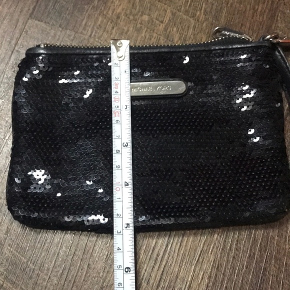 Michael Kors Sequins Leather Wristlet - Picture 10 of 10